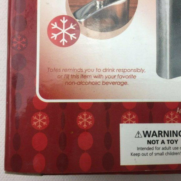 Totes Stainless Steel Flask Funnel Set Holds 5 Ounces - Picture 9 of 9